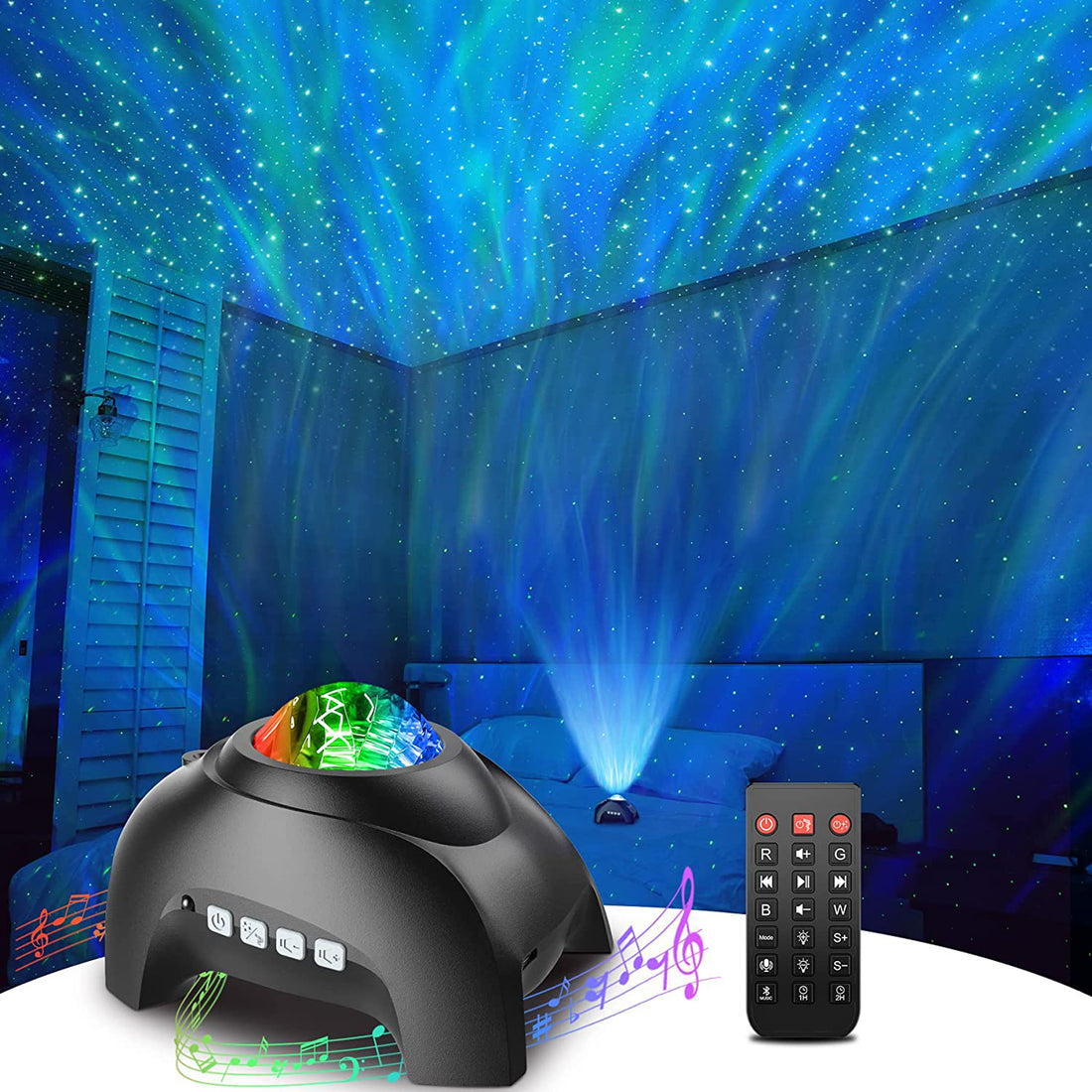 ROSSETTA Star Projector For Indoor - Bedroom Celling Light - Aurora Light- Elephant