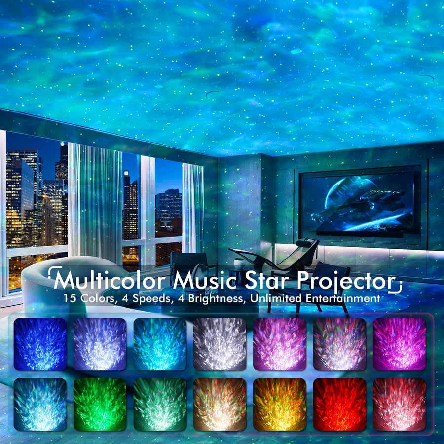 ROSSETTA Star Projector For Indoor - Bedroom Celling Light - Space Dog -  Nebulae Light
